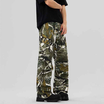 New American Camouflage Cargo Pants Men
