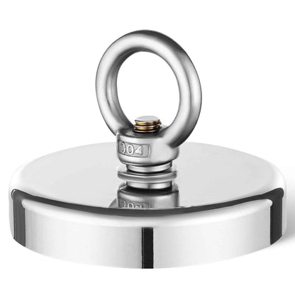 Fishing Magnet Super Strong Heavy Duty Rare Earth Neodymium Pull Force One Thousand LBS