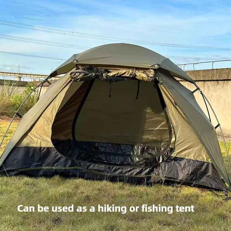 Portable Single-Person Camping Cot Tent