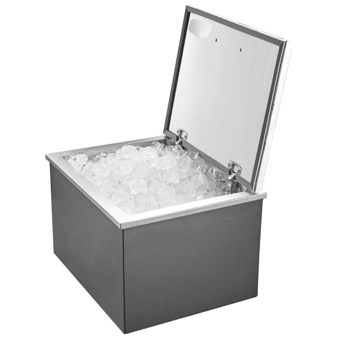44.7 Qt Stainless Steel Drop-In Ice Chest Cooler | 20"x16"x13"