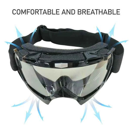 Windproof Anti-Scratch Dustproof Motorcycle Riding Goggles Ski Goggles Racing Goggles Logistics - Only For USPS.TK And TMEU Only For Self-pickup