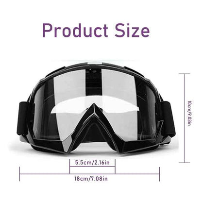 Windproof Anti-Scratch Dustproof Motorcycle Riding Goggles Ski Goggles Racing Goggles Logistics - Only For USPS.TK And TMEU Only For Self-pickup