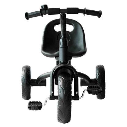3-Wheel Indoor Outdoor Toddler Tricycle With Bell For Recreation Ride-On Black Com