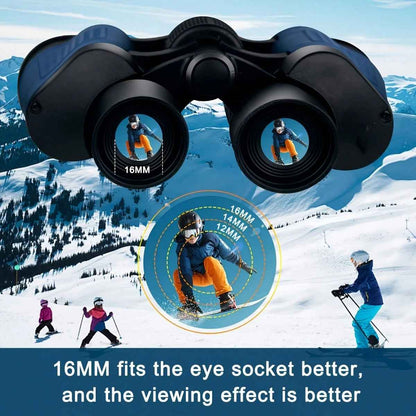1PC Binoculars 60x60 Binoculars With Night Vision, Binoculars High-Powered Telescope Coordinate Hig