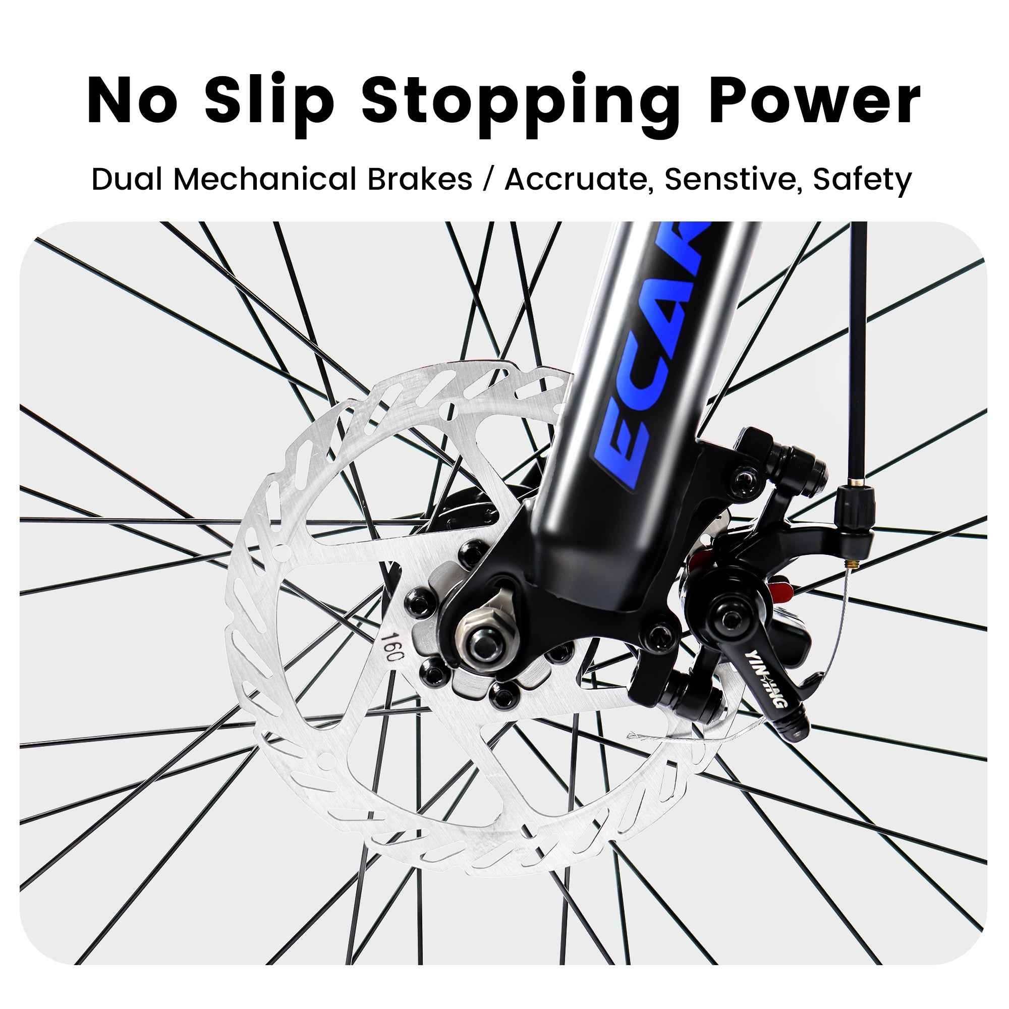 A2660 26 Inch Mountain Bike, 21-Speed Disc Brakes, Durable Frame, Front, Rear Dual-Shock Absorption, Unisex For Commuting, Travel, School, Mountain And City Road Cycling