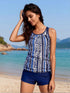 2026 Vacation Style Tankini: Bold  Print For A Modern And Playful Beach Look
