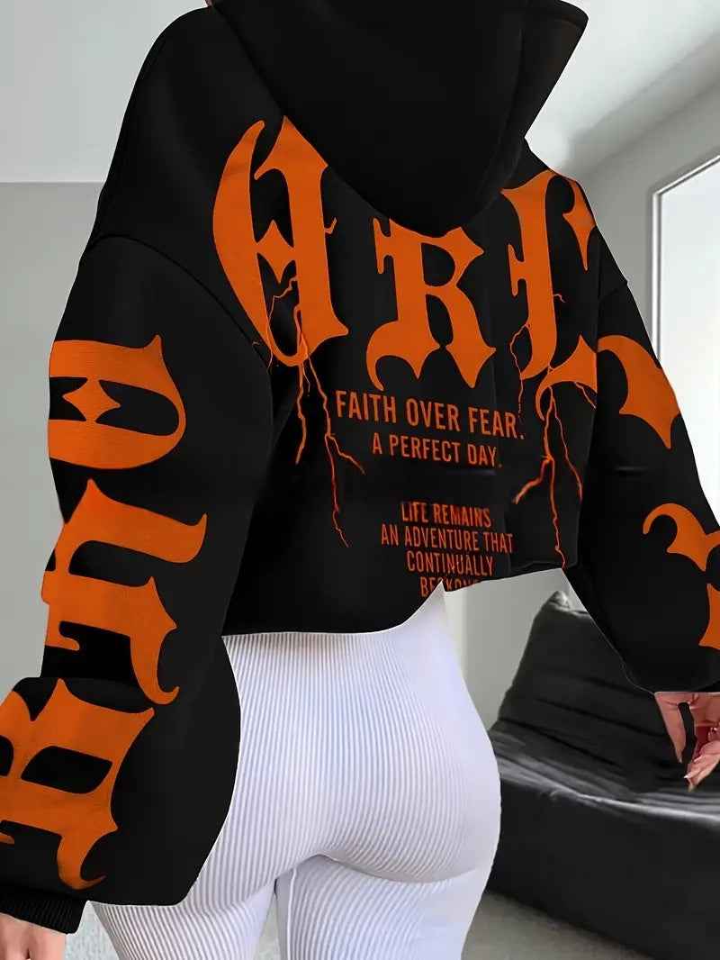 Womens Casual Sweatshirt With 3D Digital Print