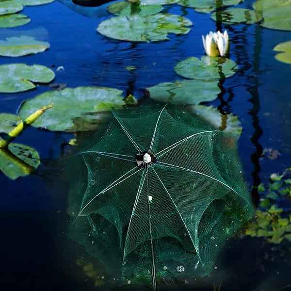 Fishing Trap Net Portable Folding Fish Bait Trap Shrimp No Crab Bait Net